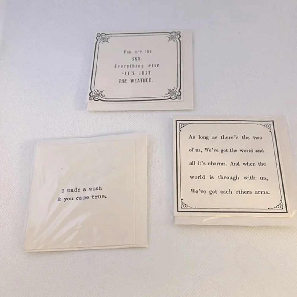 Sugarboo Designs Inc Package of Assorted Love Note Cards - NWT